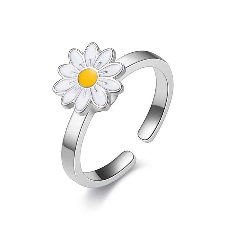 Anxiety Ring <Br>Daisy Flower