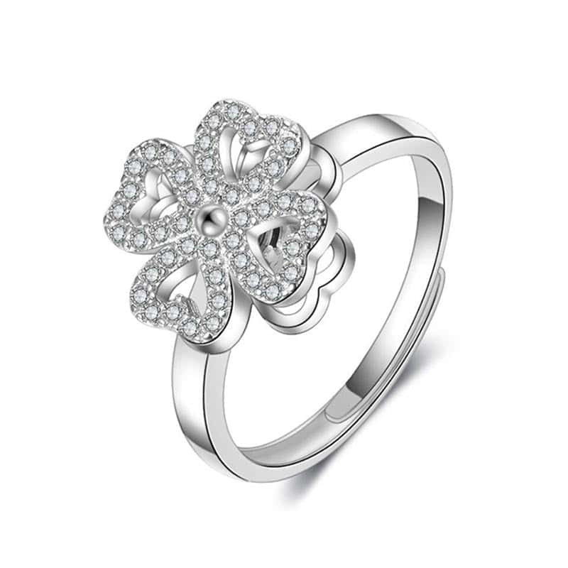 Anxiety Ring <Br>Relaxing Trefoil