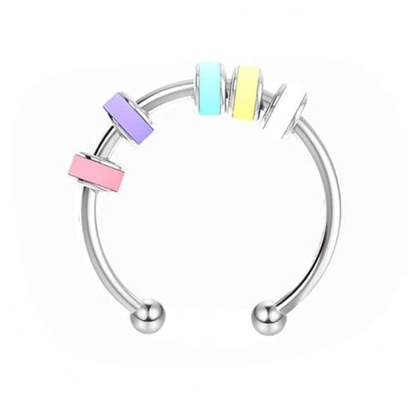 Anxiety Ring <Br>Colored Enamel