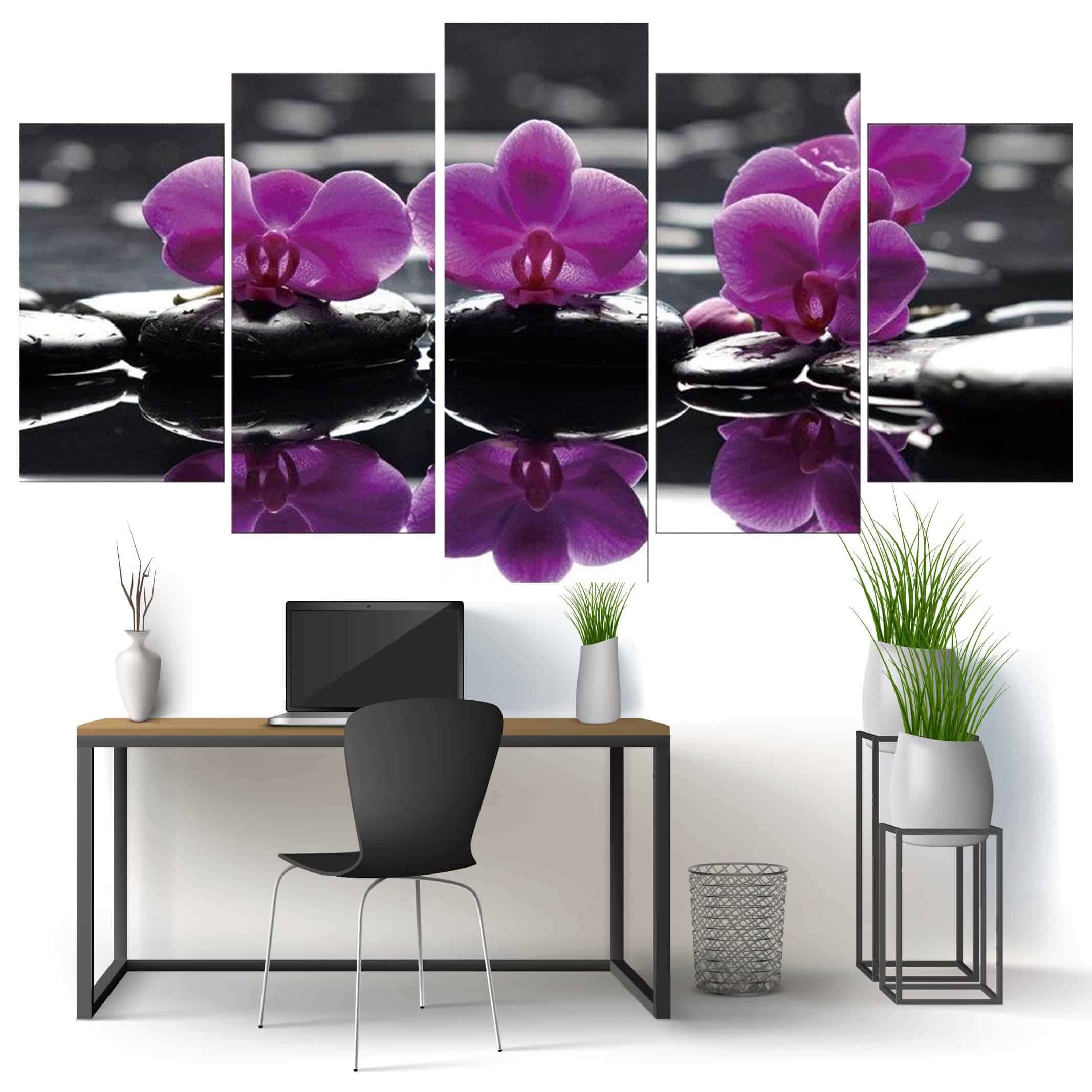 Zen Painting <Br>Orchid Flower
