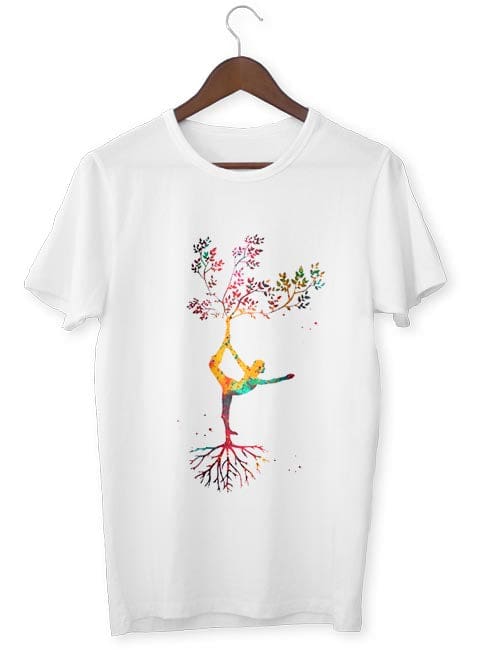 Zen T-Shirt <Br> Multicolored Tree Of Life