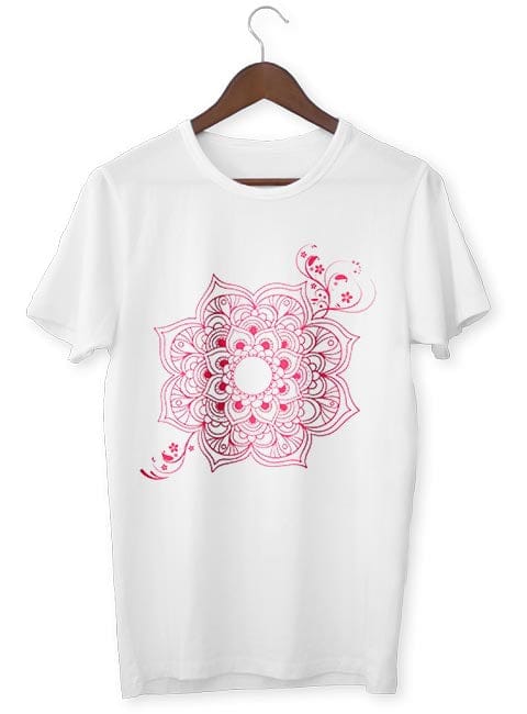 Zen T-Shirt <Br> Pink Lotus Flower