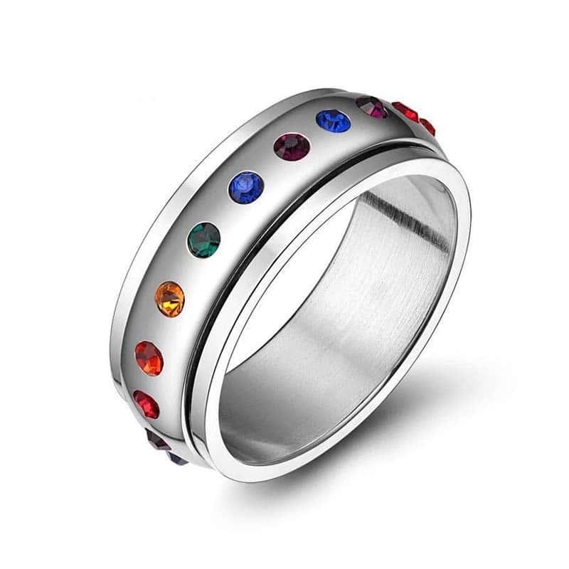 Anti-Stress Ring <Br>Arc En Ciel