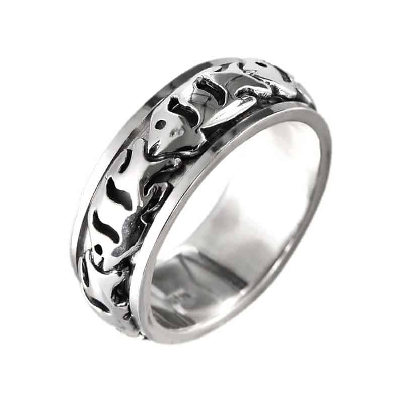 Anti-Stress Ring <Br>Poisson (Silver)