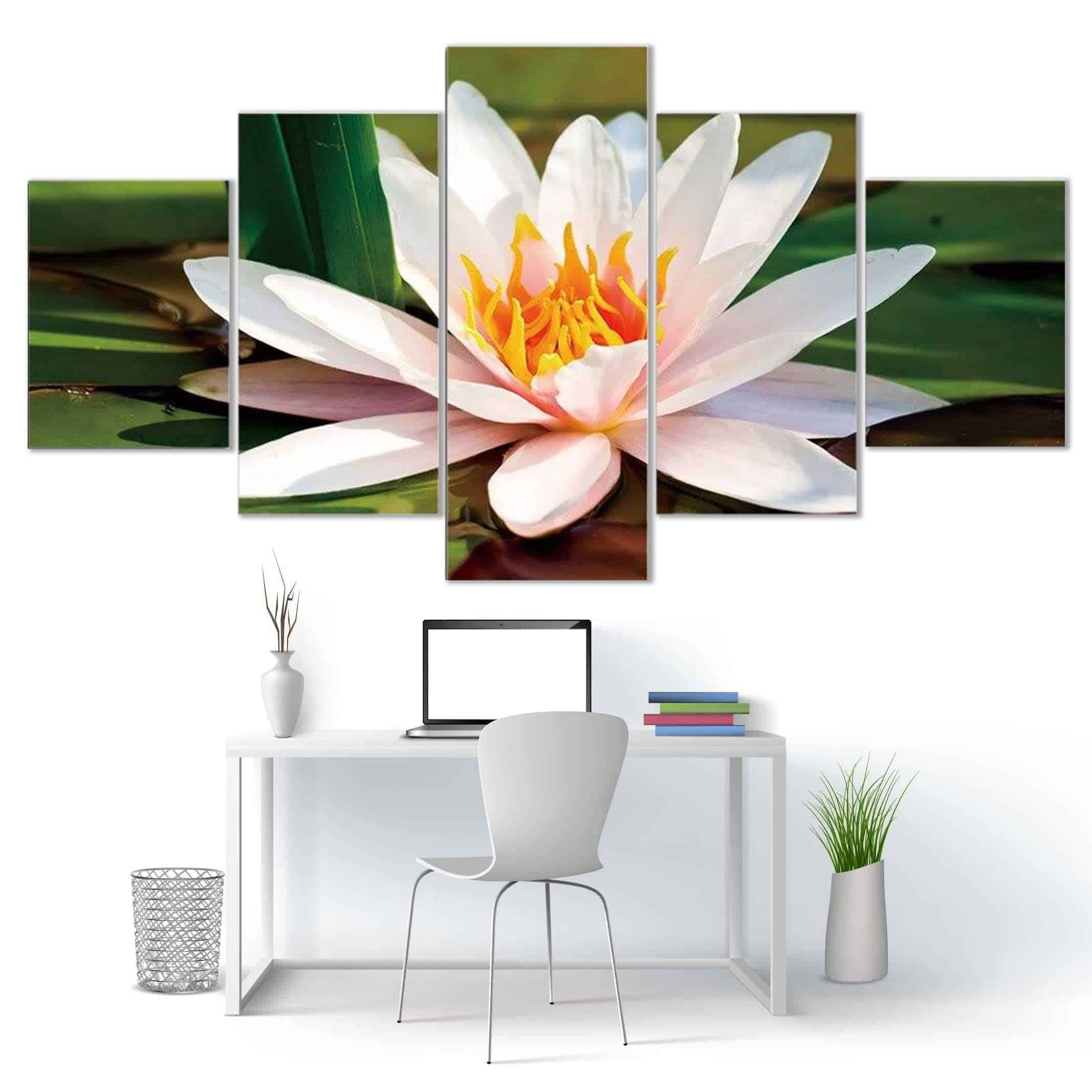 Zen Painting <Br> Zen Lotus Flower
