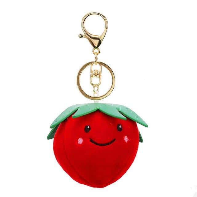Anti-Stress Key Ring <Br>Fraise