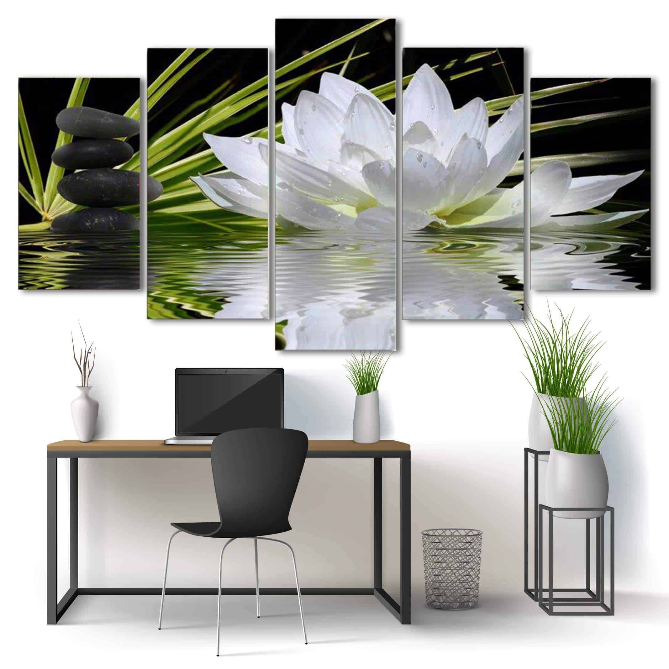 Zen Painting <Br>Lotus Flower