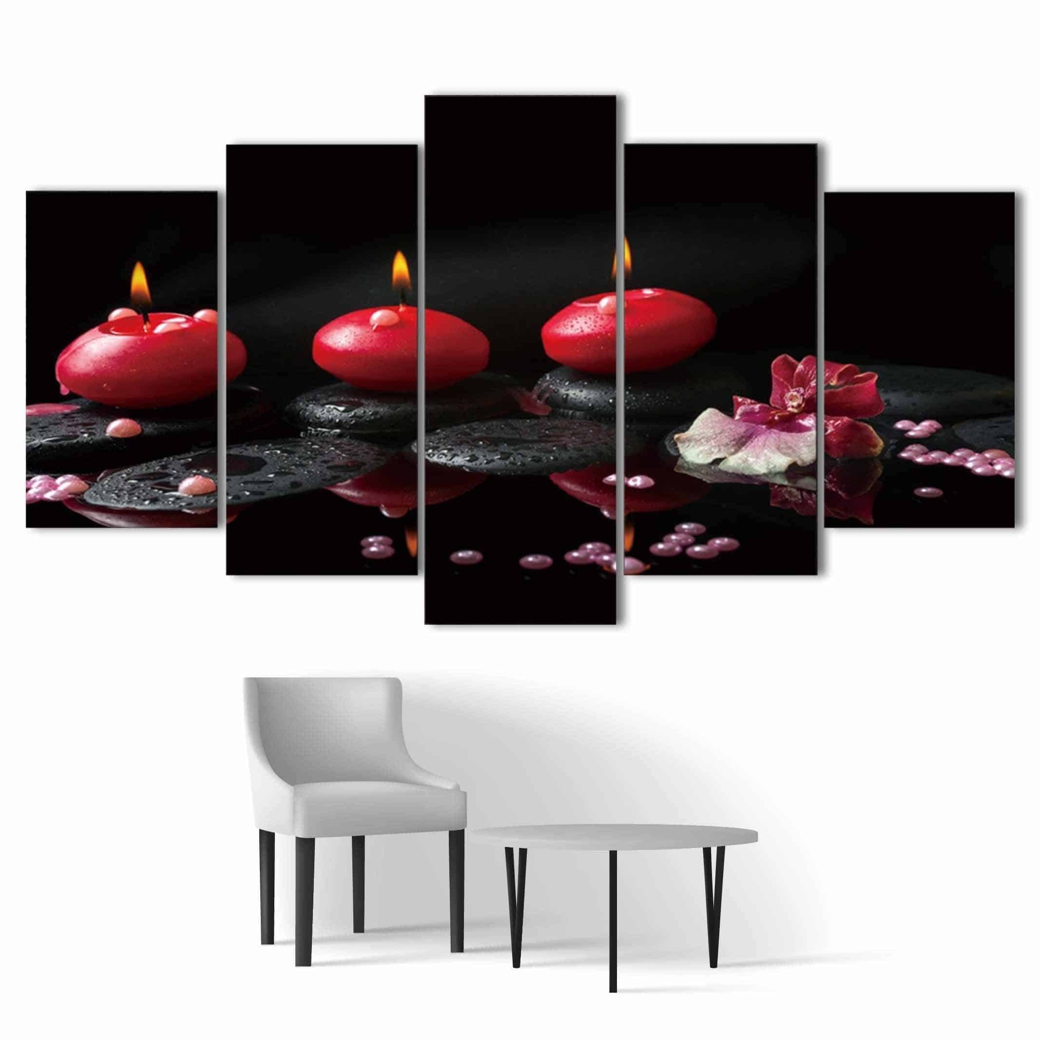 Zen Painting <Br>Candles