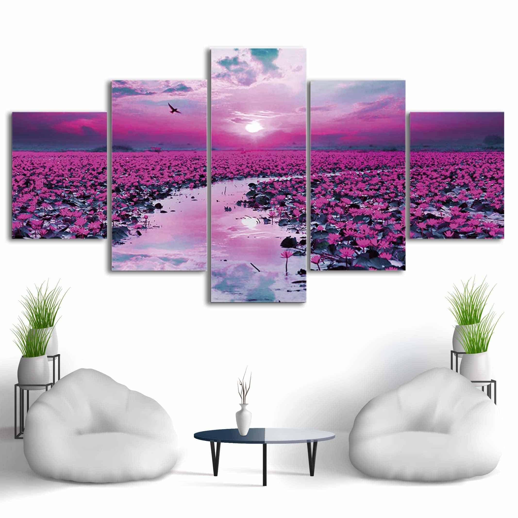Zen Painting <Br>Rose Lotus Flower